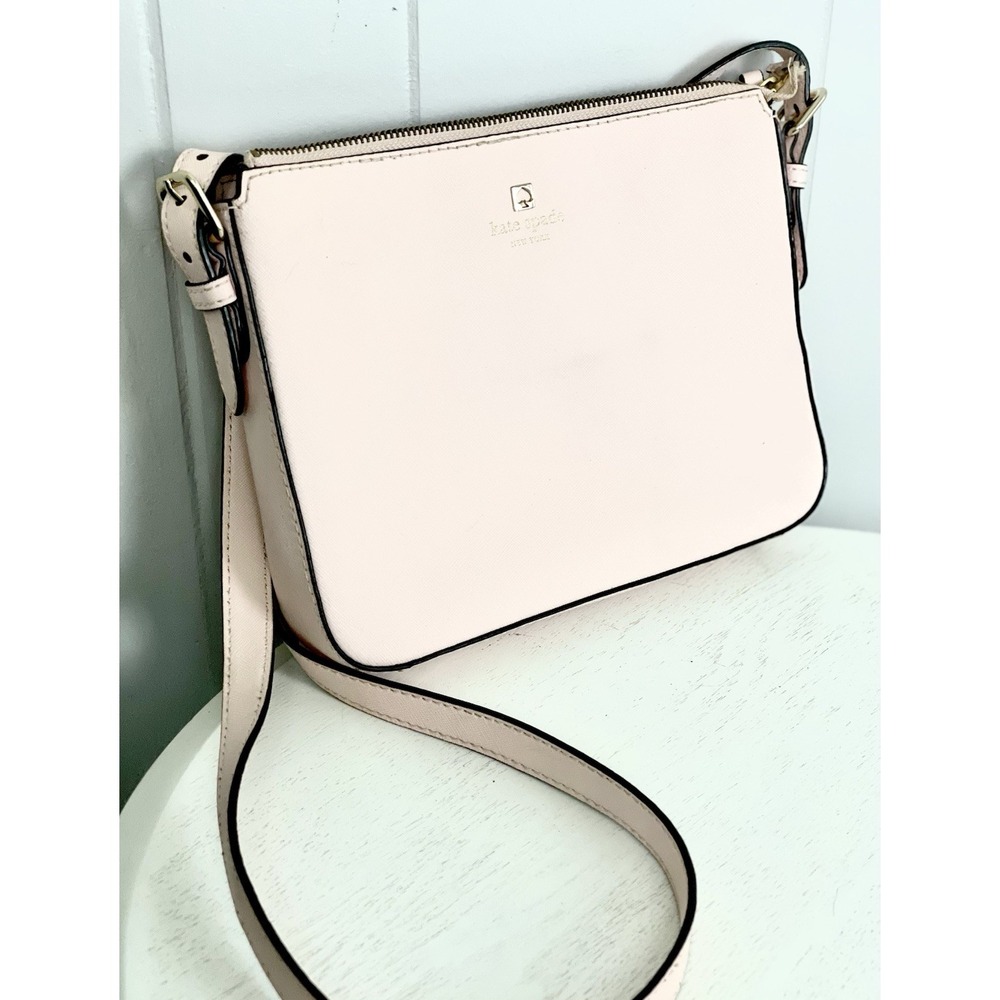 Kate Spade New York Charlotte‎ Street Irini Light Pink Leather Crossbody Bag
